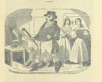 An illustration from The post-humorous notes of the Pickwickian Club. Edited by “Bos”. Illustrated with ... engravings (1837)