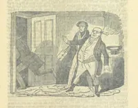 An illustration from The post-humorous notes of the Pickwickian Club. Edited by “Bos”. Illustrated with ... engravings (1837)