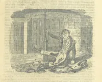 An illustration from The post-humorous notes of the Pickwickian Club. Edited by “Bos”. Illustrated with ... engravings (1837)