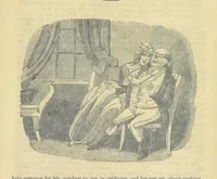 An illustration from The post-humorous notes of the Pickwickian Club. Edited by “Bos”. Illustrated with ... engravings (1837)