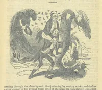 An illustration from The post-humorous notes of the Pickwickian Club. Edited by “Bos”. Illustrated with ... engravings (1837)