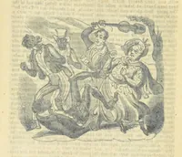 An illustration from The post-humorous notes of the Pickwickian Club. Edited by “Bos”. Illustrated with ... engravings (1837)