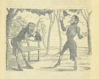 An illustration from The post-humorous notes of the Pickwickian Club. Edited by “Bos”. Illustrated with ... engravings (1837)