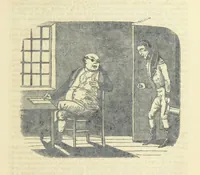 An illustration from The post-humorous notes of the Pickwickian Club. Edited by “Bos”. Illustrated with ... engravings (1837)