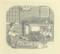 An illustration from The post-humorous notes of the Pickwickian Club. Edited by “Bos”. Illustrated with ... engravings (1837)