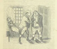 An illustration from The post-humorous notes of the Pickwickian Club. Edited by “Bos”. Illustrated with ... engravings (1837)