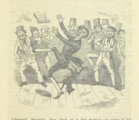 An illustration from The post-humorous notes of the Pickwickian Club. Edited by “Bos”. Illustrated with ... engravings (1837)