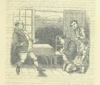 An illustration from The post-humorous notes of the Pickwickian Club. Edited by “Bos”. Illustrated with ... engravings (1837)