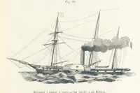 An illustration from Bataille de terre et de mer jusques et y compris la bataille de l'Alma, etc (1855)