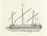 An illustration from Bataille de terre et de mer jusques et y compris la bataille de l'Alma, etc (1855)