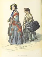 An illustration from Usi e costumi di Napoli e contorni descritti e dipinti. Opera diretta da F. de Bourcard (1853)