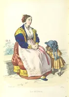 An illustration from Usi e costumi di Napoli e contorni descritti e dipinti. Opera diretta da F. de Bourcard (1853)