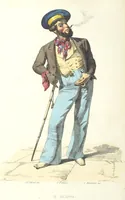 Picture 7 of 86 from Usi e costumi di Napoli e contorni descritti e dipinti. Opera diretta da F. de Bourcard (1853), leaf 54