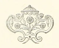 An illustration from Recherches sur Fontainebleau. Précédées d'un portrait de l'auteur et d'un manuscrit inédit de N. de Fer, 1699. [Articles reprinted from the “Abeille de Fontainebleau,” edited by Maurice Bourges (1896)