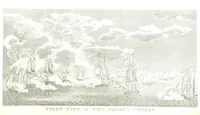 Picture 11 of 21 from The Naval Monument, containing official and other accounts of all the battles fought between the navies of the United States and Great Britain during the late war; and an account of the war with Algiers. With twenty-five engravings, to which is annexed a naval register of the United States ... brought down to ... 1836 (1836), leaf 122