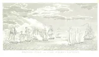 Picture 12 of 21 from The Naval Monument, containing official and other accounts of all the battles fought between the navies of the United States and Great Britain during the late war; and an account of the war with Algiers. With twenty-five engravings, to which is annexed a naval register of the United States ... brought down to ... 1836 (1836), leaf 125