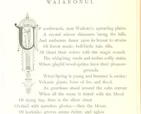Picture 31 of 112 from Musings in Maoriland ... [In verse.] With an historical sketch by Sir Robert Stout and preface by Sir George Grey. Illustrated, etc (1890), leaf 126