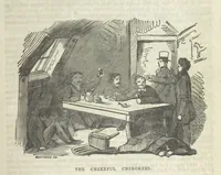 An illustration from The Trail of the Serpent; or, the Secret of the heath (1861)