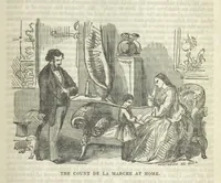 An illustration from The Trail of the Serpent; or, the Secret of the heath (1861)