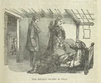 An illustration from The Trail of the Serpent; or, the Secret of the heath (1861)