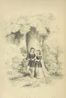 An illustration from Rowland Bradshaw, his Struggles and Adventures on the Way to Fame. By the author of “Raby Rattler” [i.e. Thomas Hall]. With twenty-eight illustrations on steel by S. P. Fletcher (1848)