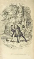 Picture 25 of 28 from Rowland Bradshaw, his Struggles and Adventures on the Way to Fame. By the author of “Raby Rattler” [i.e. Thomas Hall]. With twenty-eight illustrations on steel by S. P. Fletcher (1848), leaf 440