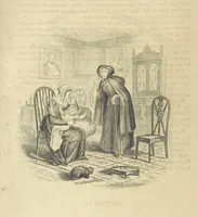 An illustration from Rowland Bradshaw, his Struggles and Adventures on the Way to Fame. By the author of “Raby Rattler” [i.e. Thomas Hall]. With twenty-eight illustrations on steel by S. P. Fletcher (1848)