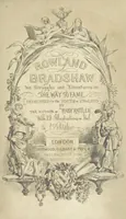 Picture 2 of 28 from Rowland Bradshaw, his Struggles and Adventures on the Way to Fame. By the author of “Raby Rattler” [i.e. Thomas Hall]. With twenty-eight illustrations on steel by S. P. Fletcher (1848), leaf 9