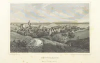 An illustration from Die Mainufer und ihre nächsten Umgebungen ... Mit 54 Stahlstichen, nach Originalzeichnungen von Fritz Bamberger. Nebst einer Stromkarte vom Main (1844)