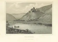 An illustration from Die Mainufer und ihre nächsten Umgebungen ... Mit 54 Stahlstichen, nach Originalzeichnungen von Fritz Bamberger. Nebst einer Stromkarte vom Main (1844)
