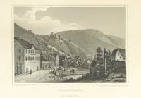 An illustration from Die Mainufer und ihre nächsten Umgebungen ... Mit 54 Stahlstichen, nach Originalzeichnungen von Fritz Bamberger. Nebst einer Stromkarte vom Main (1844)