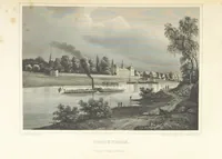 An illustration from Die Mainufer und ihre nächsten Umgebungen ... Mit 54 Stahlstichen, nach Originalzeichnungen von Fritz Bamberger. Nebst einer Stromkarte vom Main (1844)