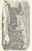 An illustration from Thrilling Adventures by Land and Sea. Being remarkable historical facts gathered from authentic sources. [With plates (1852)
