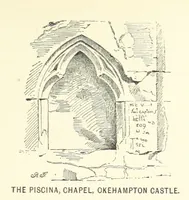 An illustration from Some Account of the Barony and Town of Okehampton ... Including the journals kept by Messrs. Rattenbury and Shebbeare ... from the 21 James I., to the death of William III.; with notes genealogical, descriptive, and explanatory ... Edited and enlarged from the collections made by W. B. Bridges, the Rev. C. Thomas and the Rev. H. G. Fothergill ... A new edition, with additional chapters, edited by W. H. K. Wright (1889)