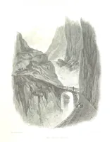 An illustration from Illustrations of the Passes of the Alps, by which Italy communicates with France, Switzerland, and Germany (1877)