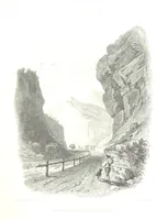 An illustration from Illustrations of the Passes of the Alps, by which Italy communicates with France, Switzerland, and Germany (1877)