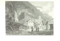 An illustration from Illustrations of the Passes of the Alps, by which Italy communicates with France, Switzerland, and Germany (1877)