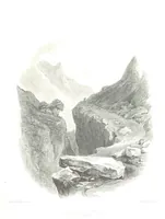 An illustration from Illustrations of the Passes of the Alps, by which Italy communicates with France, Switzerland, and Germany (1877)