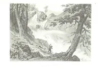 An illustration from Illustrations of the Passes of the Alps, by which Italy communicates with France, Switzerland, and Germany (1877)