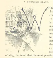 An illustration from The Story of New York ... Illustrations by L. J. Bridgman (1888)
