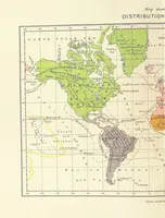 An illustration from Our Earth and its Story: a popular treatise on physical geography. Edited by R. Brown. With ... coloured plates and maps, etc (1887)