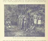 An illustration from Our Earth and its Story: a popular treatise on physical geography. Edited by R. Brown. With ... coloured plates and maps, etc (1887)