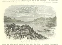 An illustration from Our Earth and its Story: a popular treatise on physical geography. Edited by R. Brown. With ... coloured plates and maps, etc (1893)