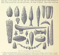 An illustration from Our Earth and its Story: a popular treatise on physical geography. Edited by R. Brown. With ... coloured plates and maps, etc (1893)