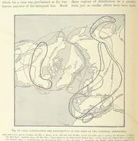 An illustration from Our Earth and its Story: a popular treatise on physical geography. Edited by R. Brown. With ... coloured plates and maps, etc (1893)