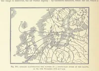 An illustration from Our Earth and its Story: a popular treatise on physical geography. Edited by R. Brown. With ... coloured plates and maps, etc (1893)