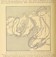 An illustration from Our Earth and its Story: a popular treatise on physical geography. Edited by R. Brown. With ... coloured plates and maps, etc (1899)