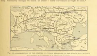 An illustration from Our Earth and its Story: a popular treatise on physical geography. Edited by R. Brown. With ... coloured plates and maps, etc (1899)