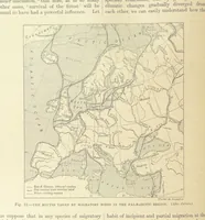 An illustration from Our Earth and its Story: a popular treatise on physical geography. Edited by R. Brown. With ... coloured plates and maps, etc (1899)