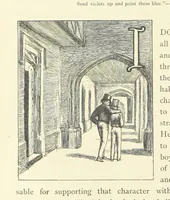 An illustration from Tom Brown's School Days. By an Old Boy [i.e. Thomas Hughes]. Third edition (1869)